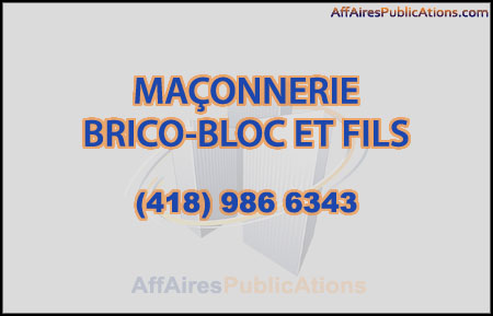 MAÇONNERIE BRICO-BLOC ET FILS