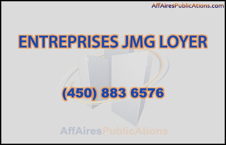ENTREPRISES JMG LOYER