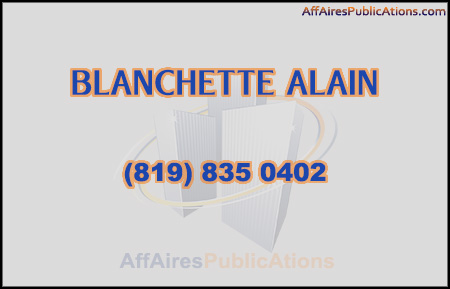 BLANCHETTE ALAIN