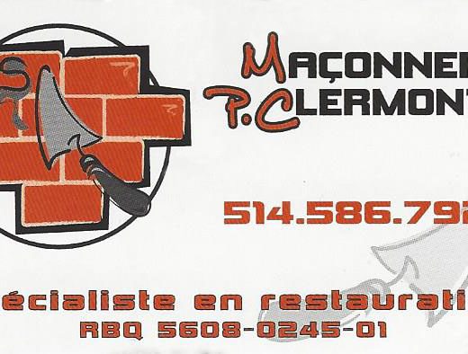 MAÇONNERIE P CLERMONT INC