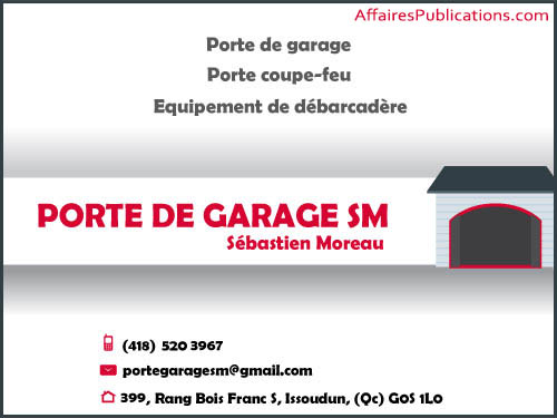 PORTE DE GARAGE SM