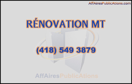 RÉNOVATION MT