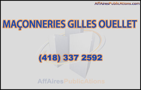 MAÇONNERIES GILLES OUELLET