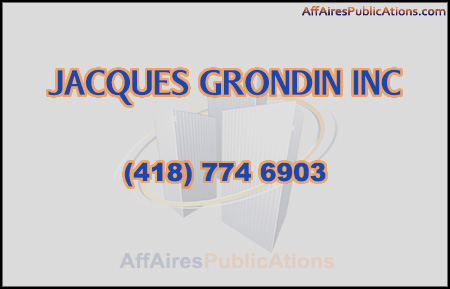 JACQUES GRONDIN INC