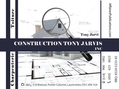 CONSTRUCTION TONY JARVIS