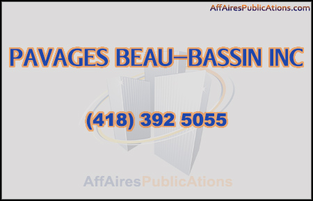 PAVAGES BEAU-BASSIN INC