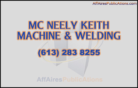 MC NEELY KEITH MACHINE & WELDING