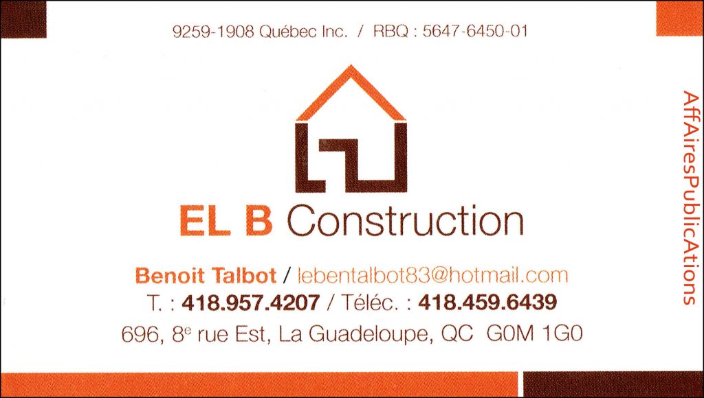 ELB CONSTRUCTION INC