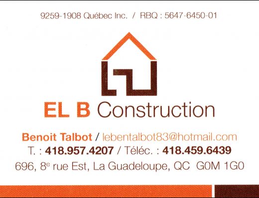 ELB CONSTRUCTION INC