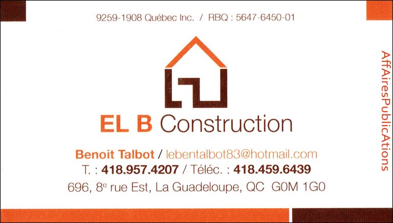 ELB CONSTRUCTION INC