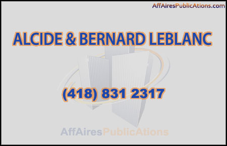 ALCIDE & BERNARD LEBLANC