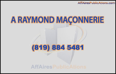 A RAYMOND MAÇONNERIE