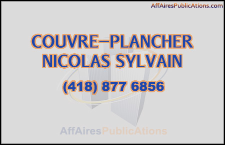 COUVRE-PLANCHER NICOLAS SYLVAIN