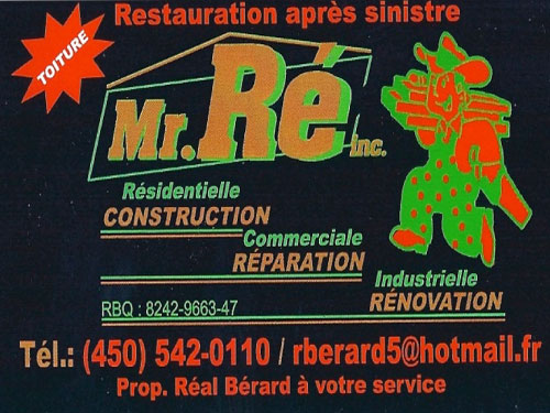 MR RE INC
