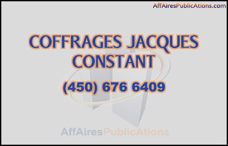 COFFRAGES JACQUES CONSTANT