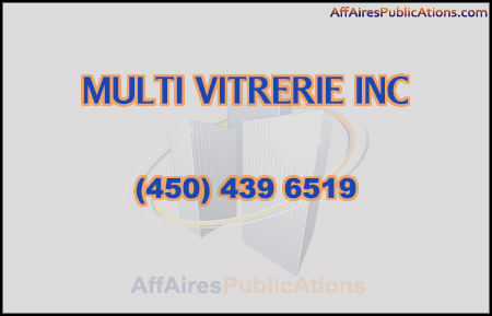MULTI VITRERIE INC