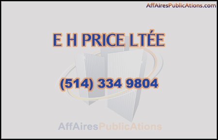 E H PRICE LTÉE
