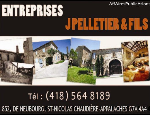 ENTREPRISES J PELLETIER & FILS