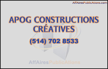 APOG CONSTRUCTIONS CRÉATIVES