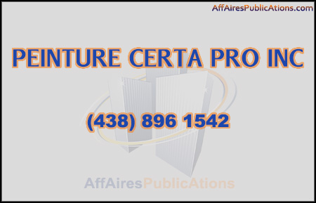 PEINTURE CERTA PRO INC