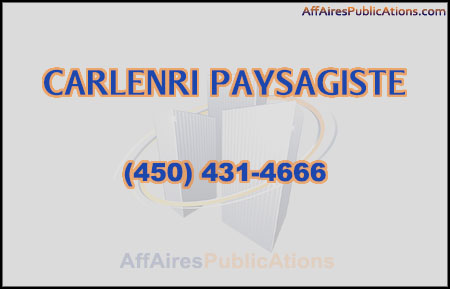 CARLENRI PAYSAGISTE INC