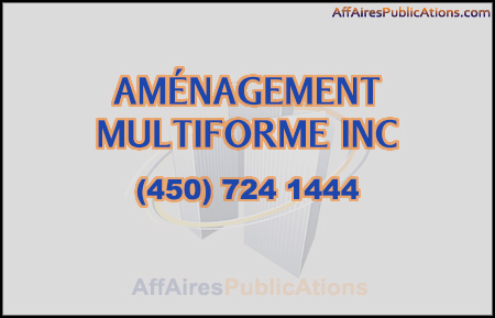 AMÉNAGEMENT MULTIFORME INC