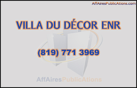 VILLA DU DÉCOR ENR