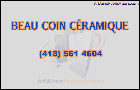 BEAU COIN CÉRAMIQUE