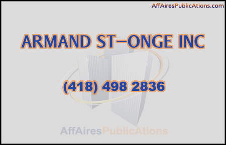 ARMAND ST-ONGE INC