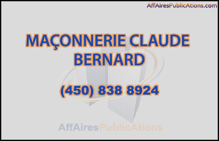 MAÇONNERIE CLAUDE BERNARD