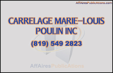 CARRELAGE MARIE-LOUIS POULIN