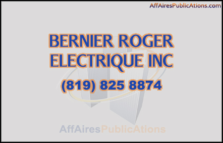 BERNIER ROGER ELECTRIQUE INC