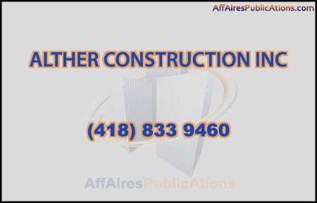 ALTHER CONSTRUCTION INC