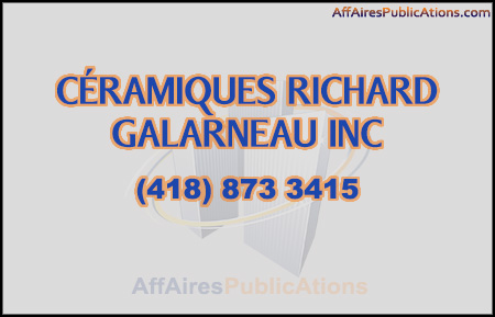 CÉRAMIQUES RICHARD GALARNEAU