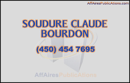 SOUDURE CLAUDE BOURDON
