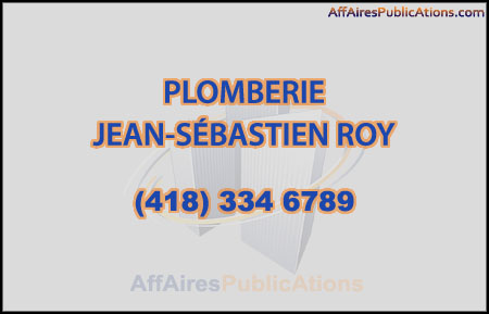 PLOMBERIE JEAN-SÉBASTIEN ROY