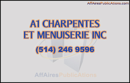 A1 CHARPENTES ET MENUISERIE INC