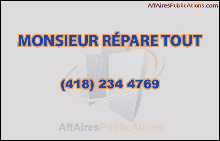 MONSIEUR RÉPARE TOUT