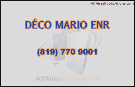 DÉCO MARIO ENR