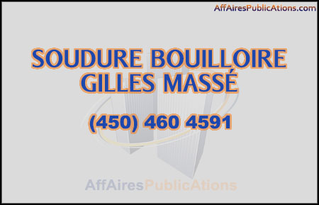 SOUDURE BOUILLOIRE GILLES MASSÉ