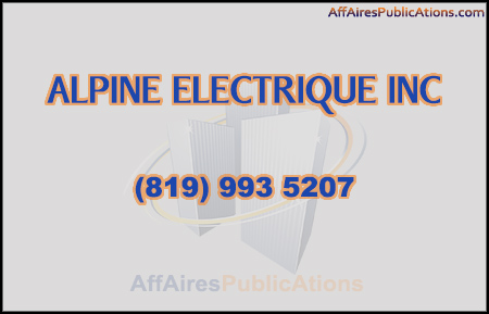 ALPINE ELECTRIQUE INC