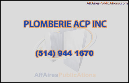 PLOMBERIE ACP INC