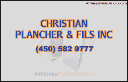 CHRISTIAN PLANCHER & FILS INC