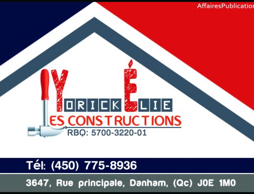 LES CONSTRUCTIONS YORICK ÉLIE