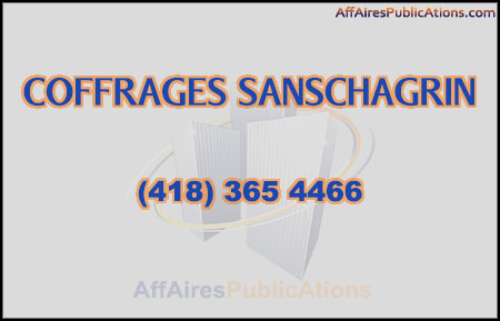 COFFRAGES SANSCHAGRIN