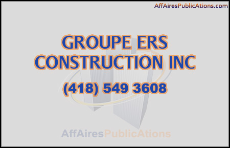 GROUPE ERS CONSTRUCTION INC