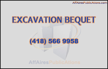EXCAVATION BEQUET