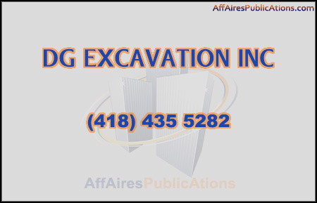 DG EXCAVATION INC