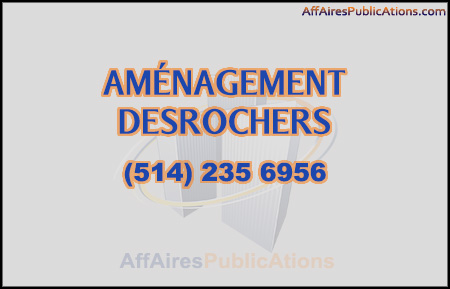 AMÉNAGEMENT DESROCHERS