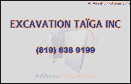 EXCAVATION TAÏGA INC